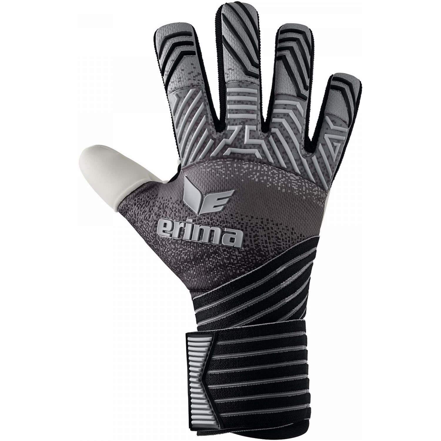 Erima Flex RD Pro Goalkeeper Gloves - Black/Silex/White, 6