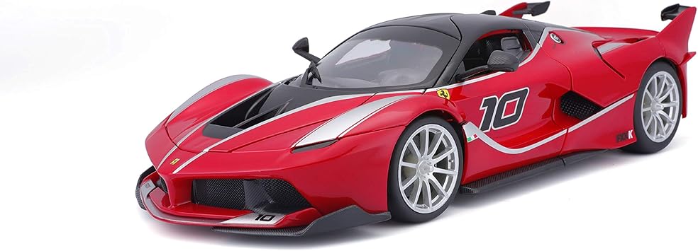 Amazon Com urago B18 Ferrari Fxx K Diecast Model Kit Red 1 18 Scale Toys Games