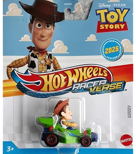 Amazon.com: Hot Wheels Disney Pixar Woody Character Car Version