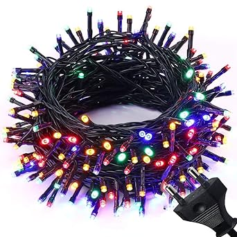 CYBERSHOP Rice Lights Serial Bulbs Decoration Lighting for Diwali Christmas and Other Special Occasions 8 Meter (Multicolor)