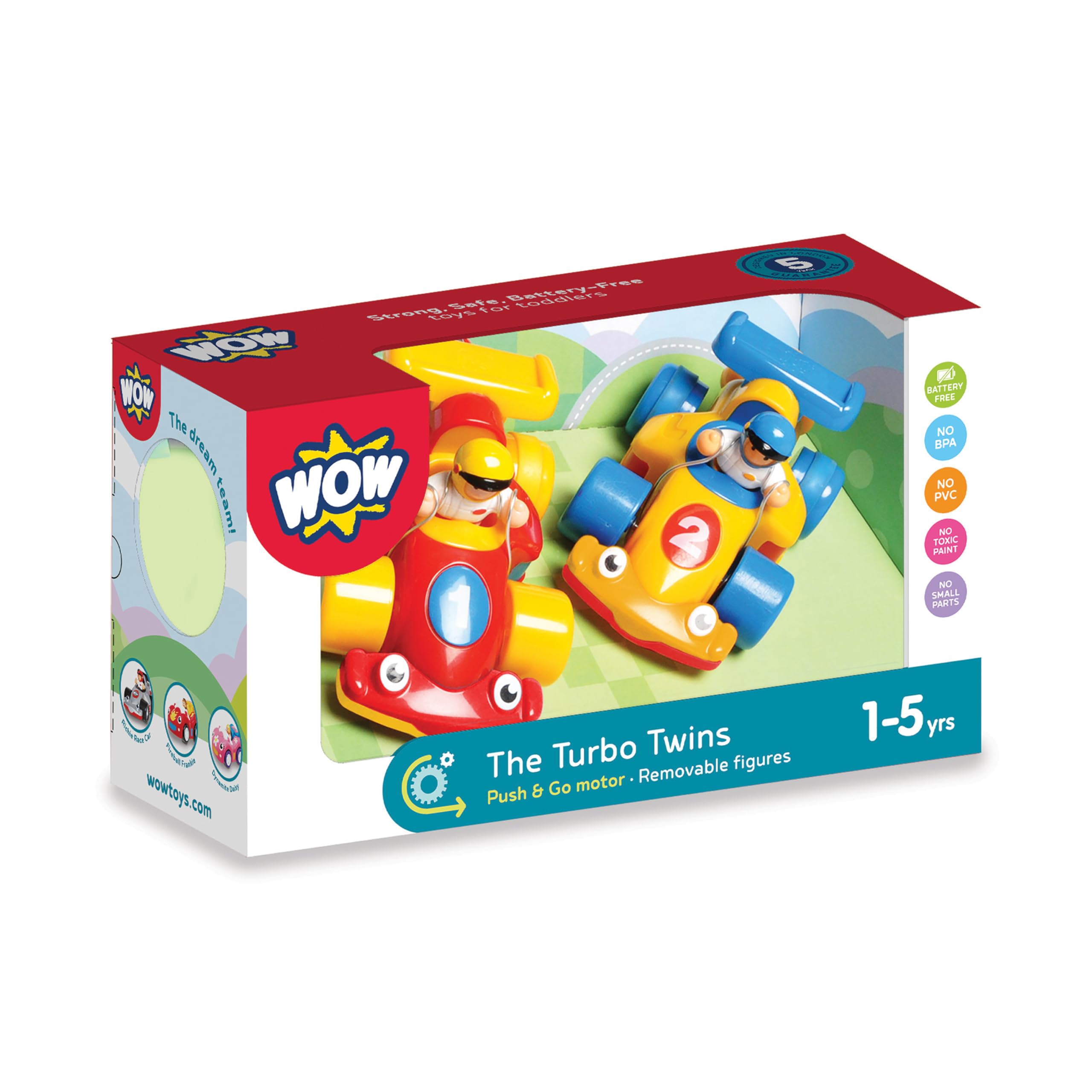 WOW Toys The Turbo Twins