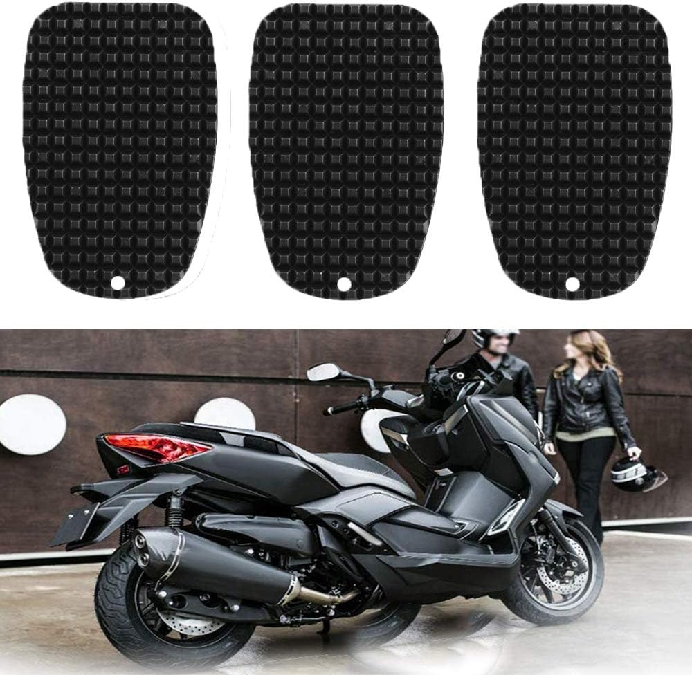 CYSKY Motorcycle Kickstand Pad, 3 Pcs Universal Motorbike Antislip