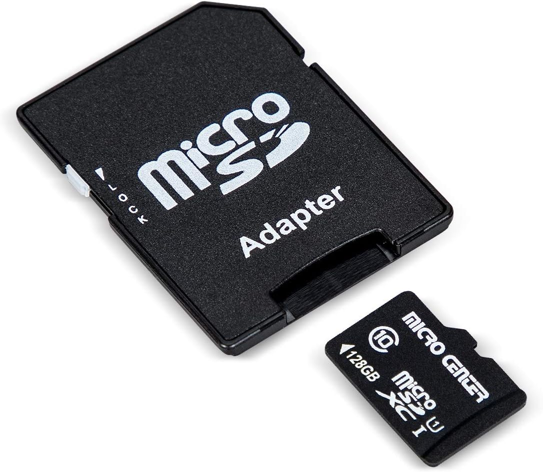 Micro Center 128GB Class 10 Micro SDXC Flash Memory Card with Adapter: Computers & Accessories