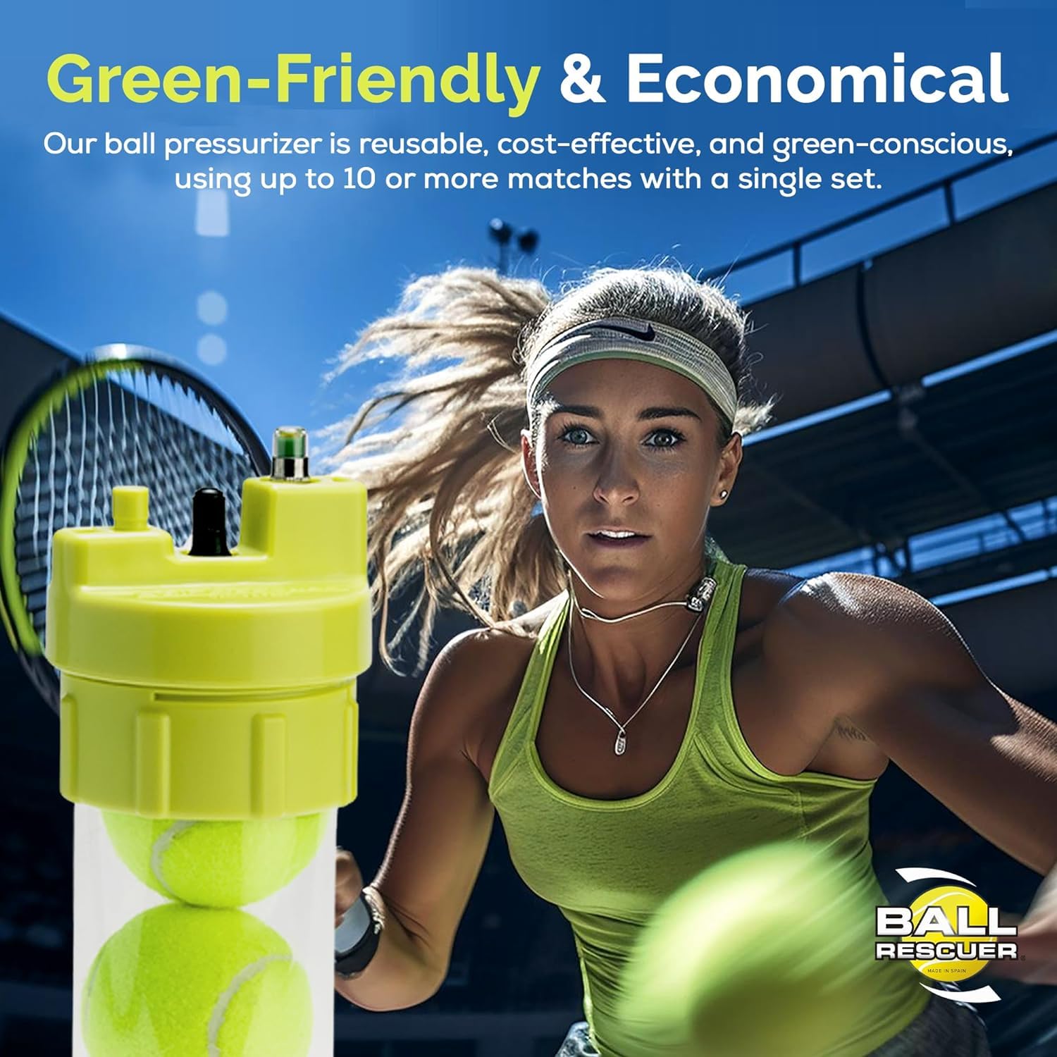 Mua BALL RESCUER: Tennis Ball Pressurizer – Converts Compatible Tennis ...