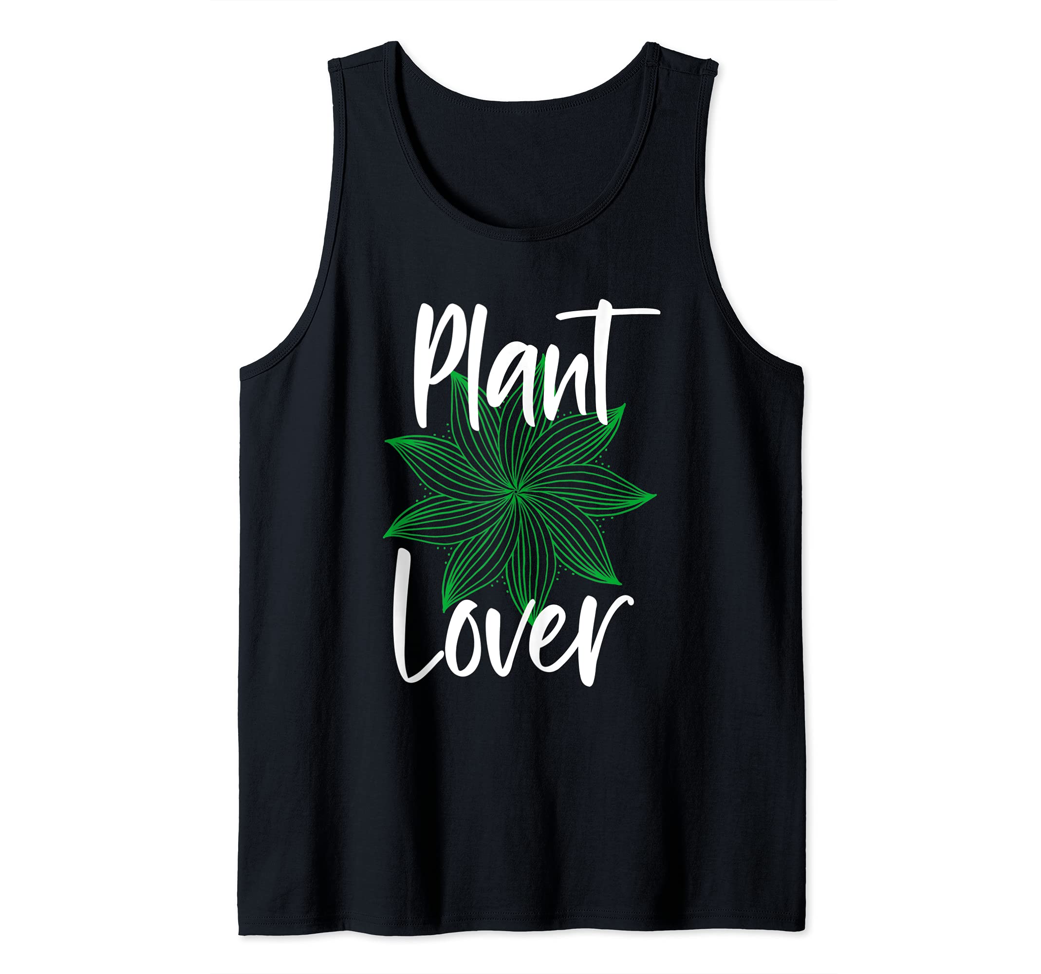 GGT Plant Lover Big Leaf Green Gardening Tank Top
