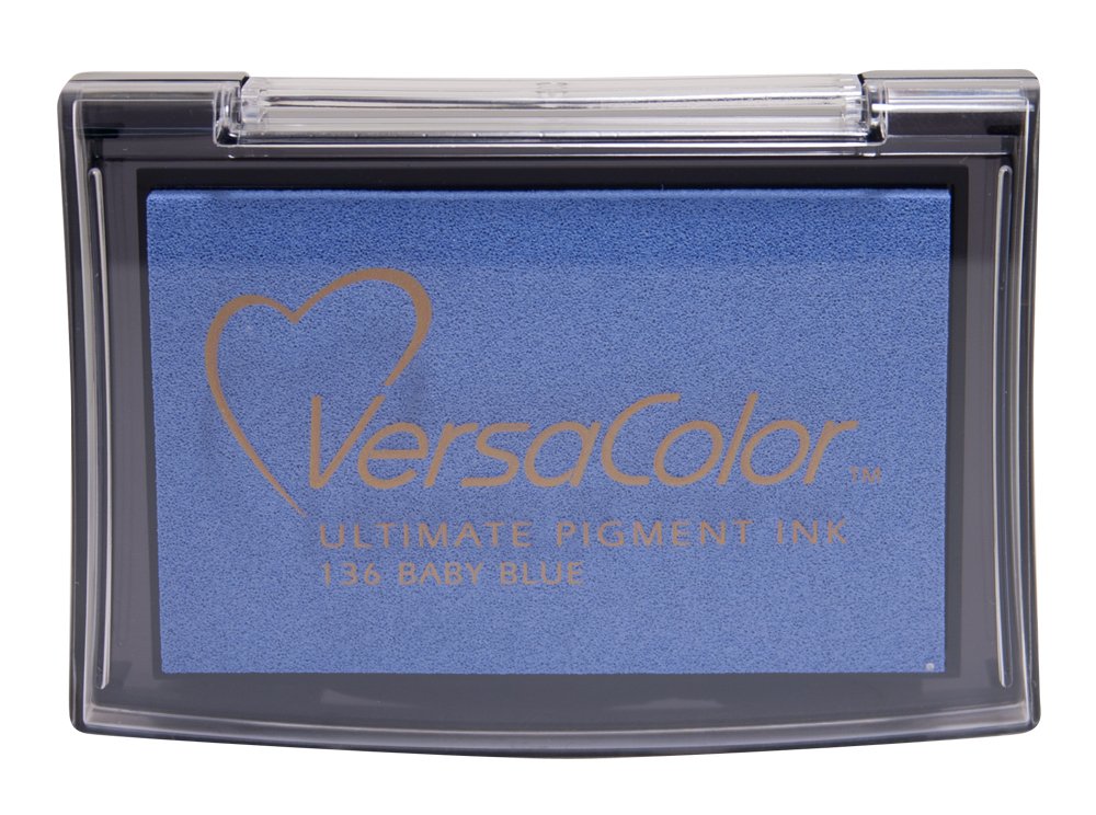 Tsukineko VC136 Versacolor Pigment Ink Pad - Baby Blue