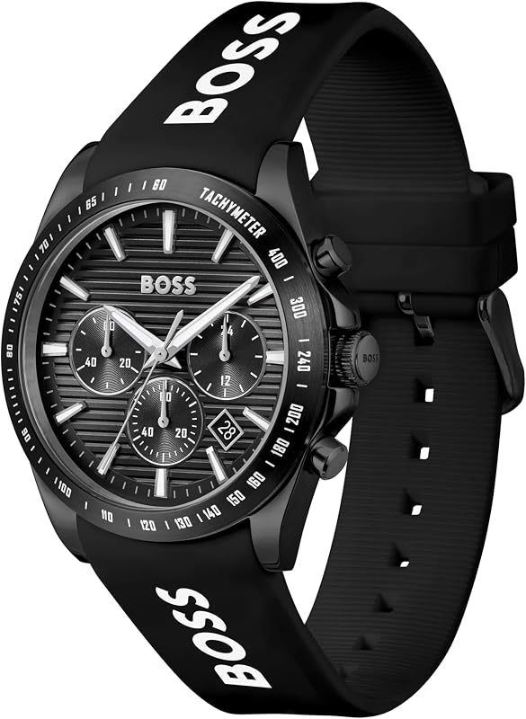 Montre Chronographe à Quartz pour Homme Collection Strike Chrono avec Bracelet en Acier Inoxydable ou en Silicone
