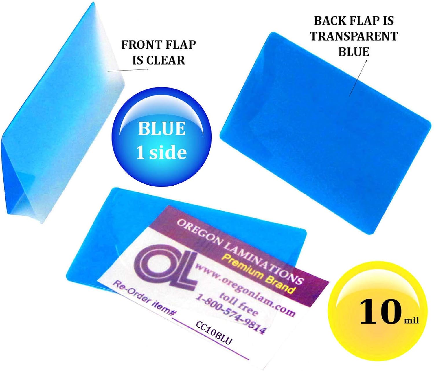 LAMITALL Hot Laminating Pouches Credit Card (Pack of 25