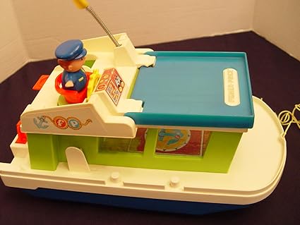 fisher price vintage boat