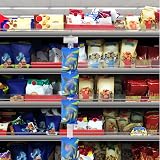 iziusy 10pk Plastic Hanging Merchandise Strips w/ Hooks Display Label Header view 6