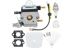 Powtol C1U-K54A Carburetor for Mantis Tiller 7225 7222M 7222 7222E 7924 7920 7230 7234 7240 Echo TC-210 TC-2100 TC-210i Tiller Cultivator C1U-K82 C1U-K17 C1U-K27B