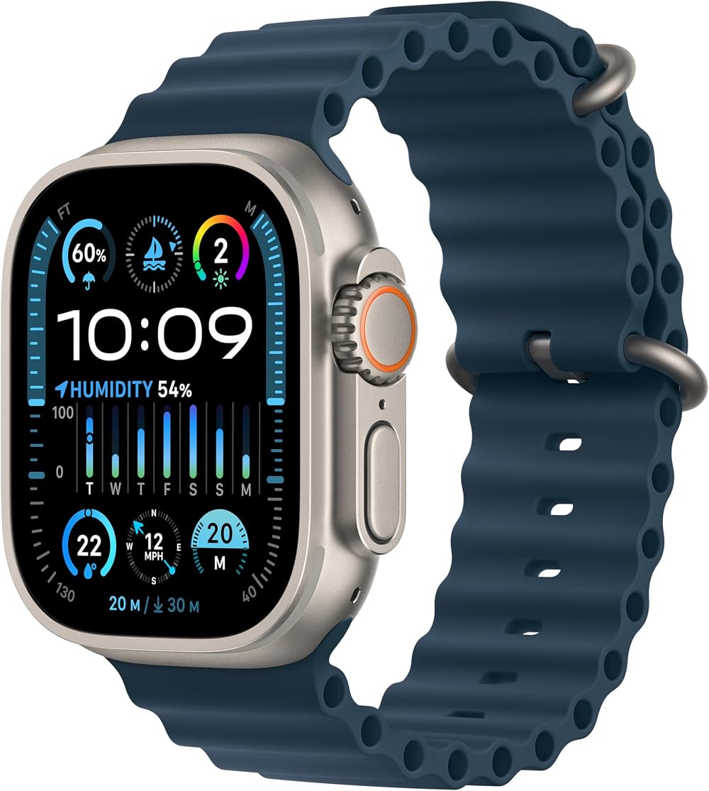Apple Watch Ultra 2 GPS Cellular 49mm Titanium Blue Ocean Band