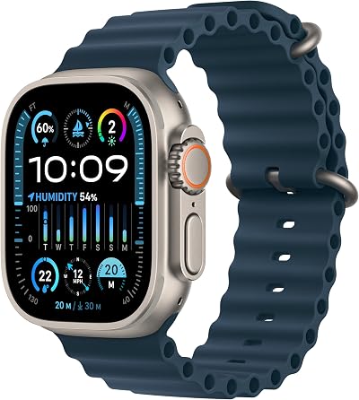 Apple Watch Ultra 2 GPS Cellular 49mm Titanium Blue Ocean Band