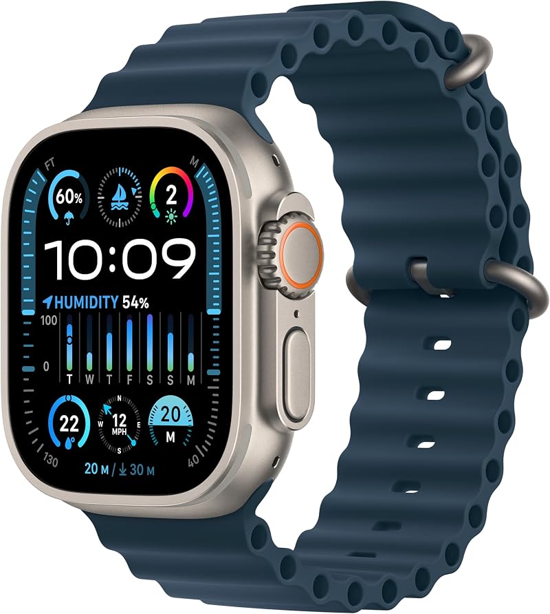 Apple Watch Ultra 2 GPS Cellular 49mm Titanium Blue Ocean Band