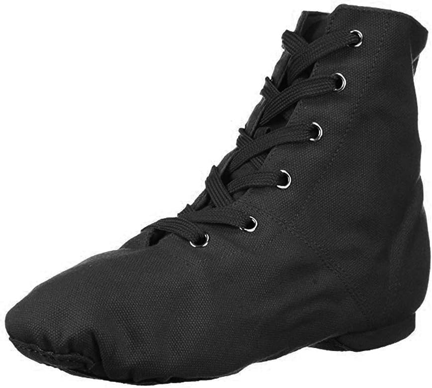 canvas lace up boots
