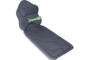 Poemland Full Body Bath Pillow for Tub-Extra Thick Bathtub Pillow with Head & Neck Support, Soft Tub Pillow for Comfort, Non-Slip Bath Cushion for Women, Men & Seniors, Luxury Bathroom Accessories