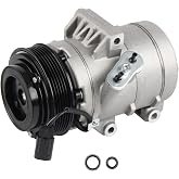 AC Compressor with Clutch Compatible with Ford Fusion 2006-2012 / Mercury Milan 2006-2011 Replace CO 11212C