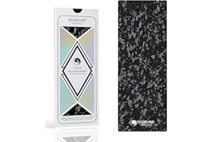 VELLEN HAIR Professional Carbon Fiber Foil/Balayage Board, Extra Light Hair Color board (Forged Carbon Black, 5.1" x 13.8" inch)