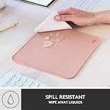Logitech Studio Series Pink Mouse Pad Anti-Slip Surface Easy Gliding view 3