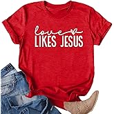 FCGHSII Womens Christian T Shirts: Faith Religious Saying T-Shirts Bible Verse Inspirational Tops