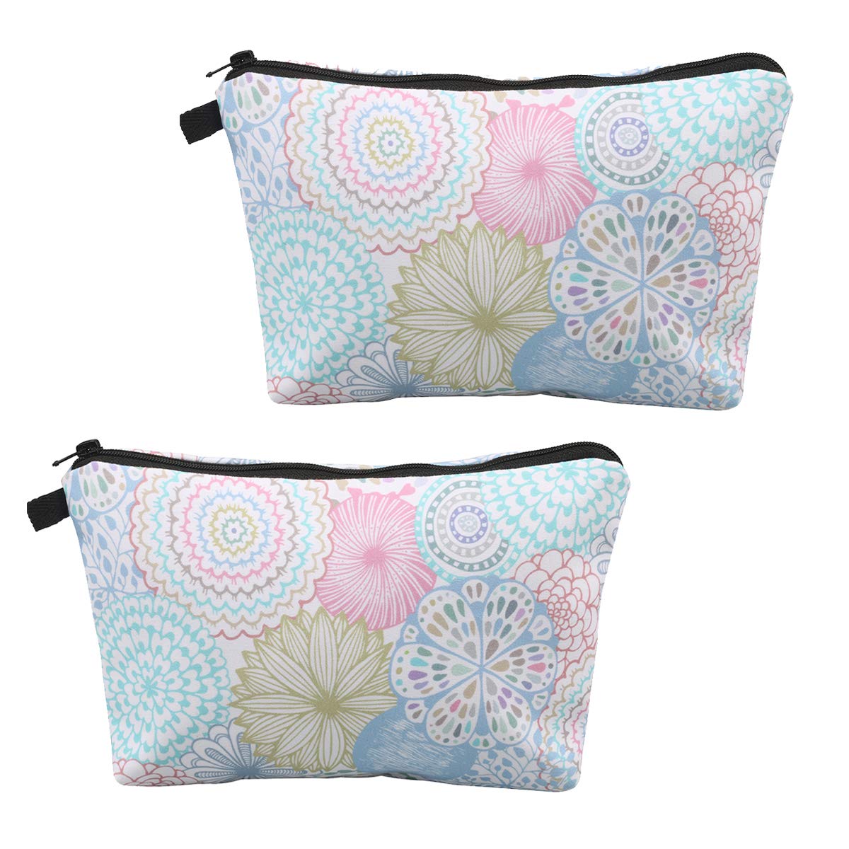Cosmetic Bag for Women Waterproof Cute Fashion Purse Makeup Bag Roomy Travel Toiletry Pouch Girls Gifts (#8)