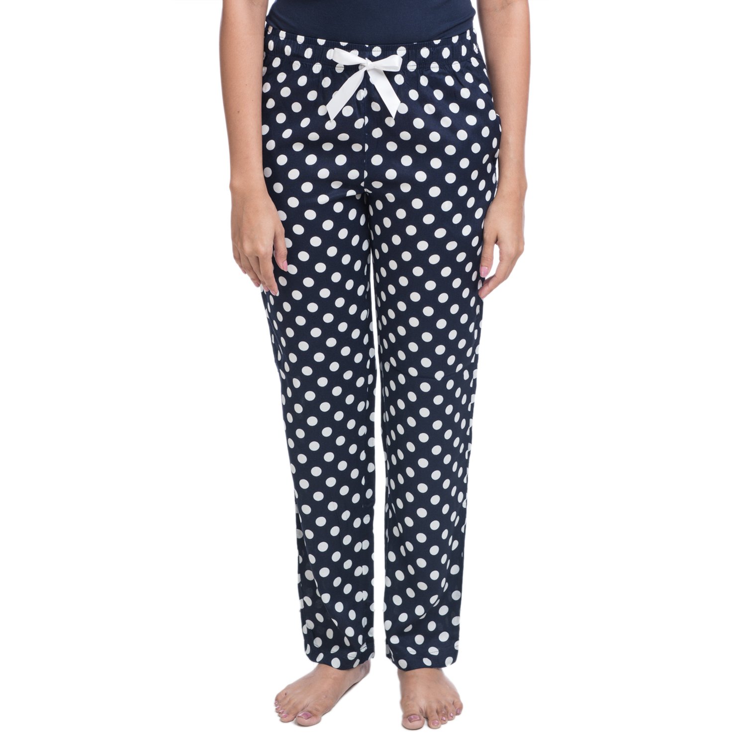nite flite women's polka dot rayon pyjamas