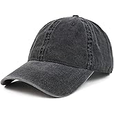 Armycrew XXL Oversize Big Washed Cotton Pigment Dyed Unstructured Baseball Cap