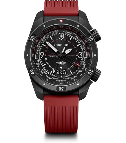 Amazon.com: Victorinox Dive Pro Automatic Black Dial Black Rubber
