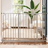 Regalo Extra Wide Baby Gate Doorways and Stairs 73.6-122 cm White