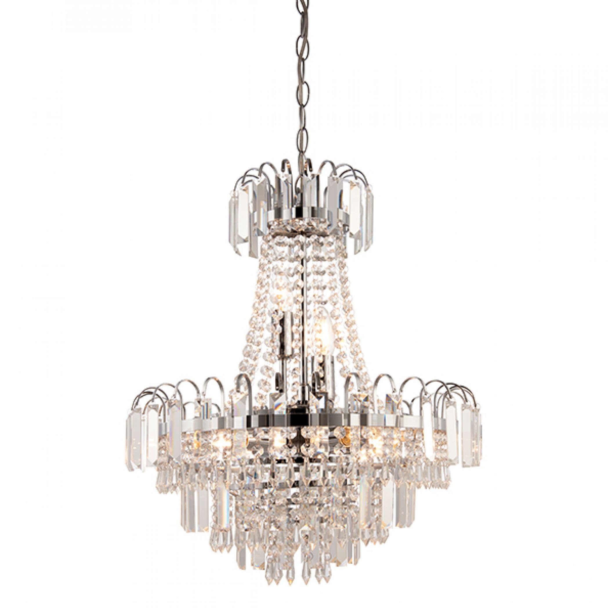AMADIS 6 Light Crystal Chandelier
