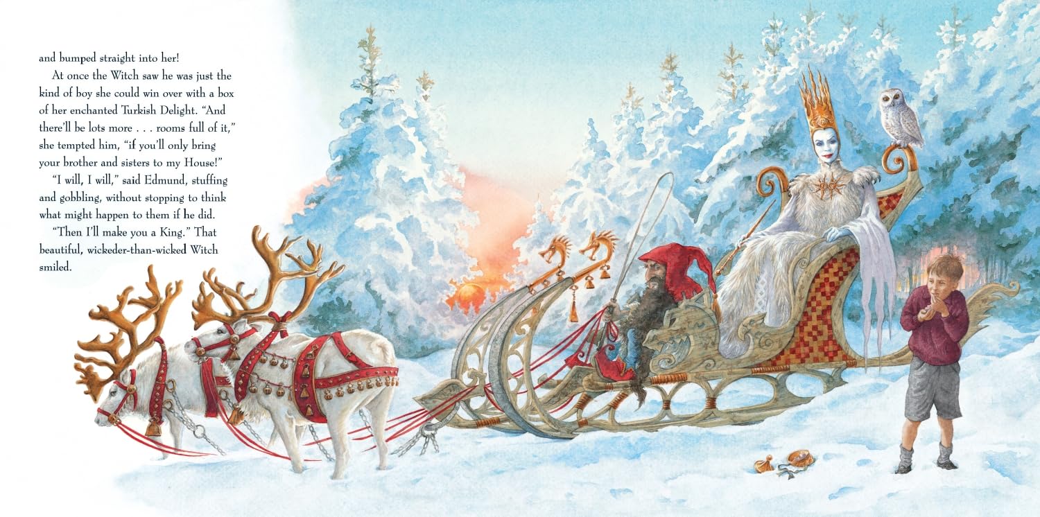 The Lion, the Witch and the Wardrobe: Picture Book Edition (Chronicles of Narnia)