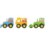 Amazon.com : Kidsmania Bubble Mania Bubble Dozer Trucks Filled with Gum