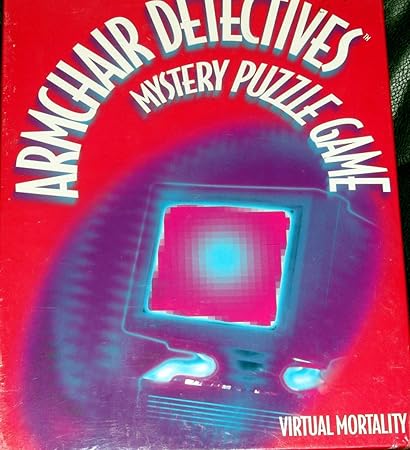 Amazon Com Armchair Detectives Mystery Puzzle Game Virtual Mortality Toys Games