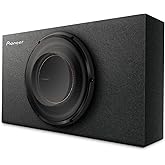 PIONEER TS-D10LB Compact Passive 10" D-Series Enclosed Subwoofer
