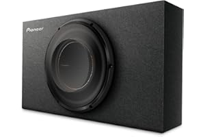 PIONEER TS-D10LB Compact Passive 10" D-Series Enclosed Subwoofer