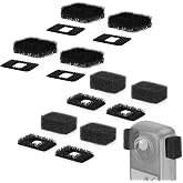 Mic Wind Muff for Insta360-8Pcs Wind Muff for Insta360 X3 X4, Premium Wind Noise Reduction Cover for Crisp Audio, Easy Installation and Durable Design, Compatible X3 or X4 Camera