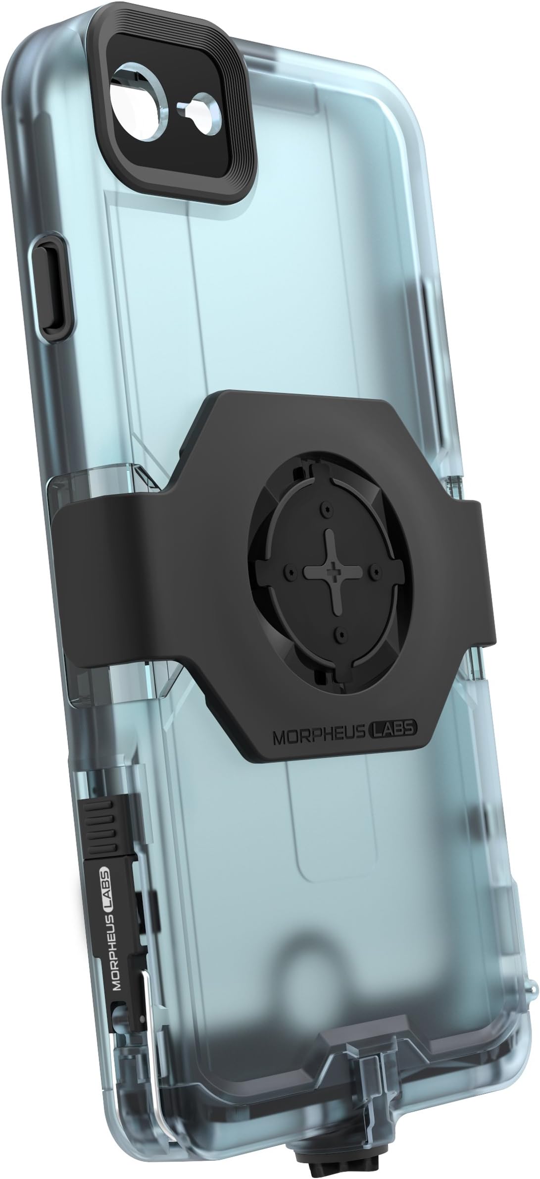 MORPHEUS LABS M4S Ultra Case For Apple iPhone 8/7/Waterproof Case for up to 5 m, Protects Against Water & Dirt Shock Protection Cover Incl. M4S Mount Clip