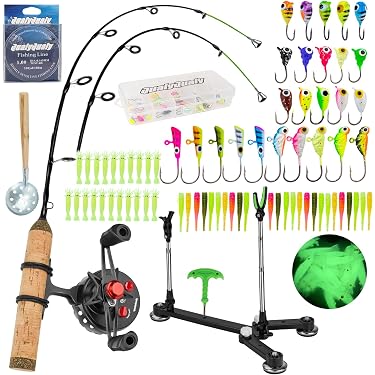 Amazon Best Sellers: Best Ice Fishing Rod & Reel Combos