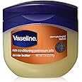 Vaseline Rich Conditioning Petroleum Jelly, Cocoa Butter 7.5 oz (Pack of 9)
