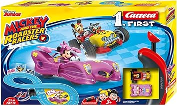 mickey mouse scalextric