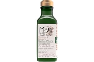 Maui Moisture Thicken & Restore + Bamboo Fibers Strengthening Conditioner to Soften Transitioning or Natural Hair & Renew Brittle Hair, Vegan, Silicone & Paraben-Free, 13 fl oz