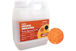 TRINIDa Orange Silica Desiccant Beads 2LBS, Indicating Silica Gel Bead Drying Silica Beads Reusable Silica Gel Desiccant for Camera, Electronic, Books, Documents, Clothes, Painting, Jewelry