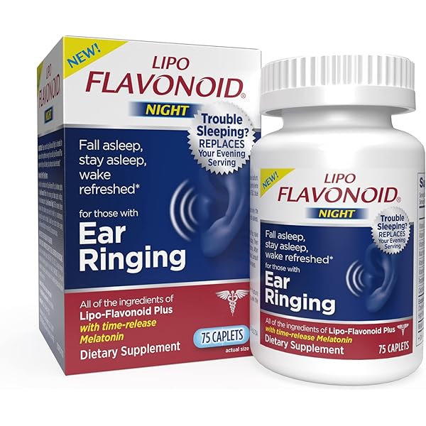 LipoFlavonoid Plus Ear Health Supplement 100 Caplets