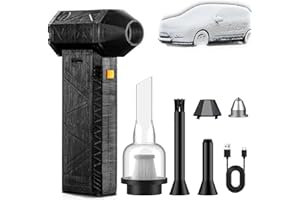 2025 Upgrade 5000W Thermal Snow Blower - Portable Thermal Blower with Efficient Turbine Tech, Portable for Car Windshield Def