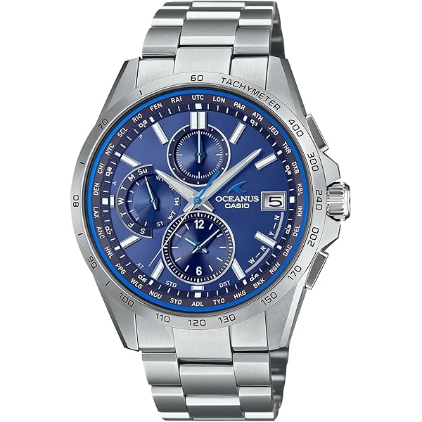 CASIO Watch OCEANUS Classic Line World Six Stations Radio Waves