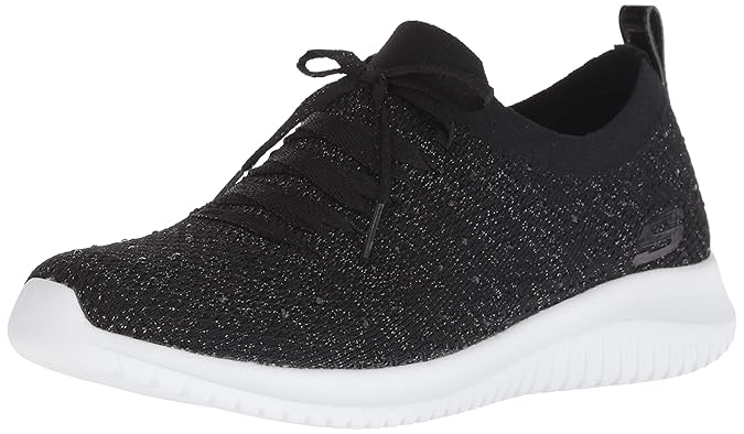 Skechers Ultra Flex - Strolling Out in Silver White - Skechers Womens on Shoeline.com