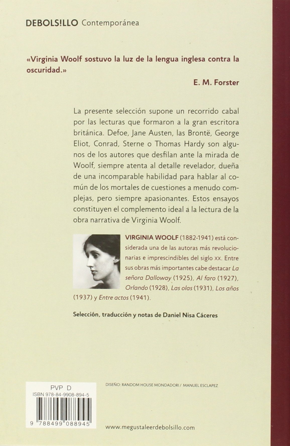 Amazon Com El Lector Comun Spanish Edition 9788499088945 Woolf Virginia Nisa Caceres Daniel Books