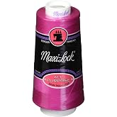 American &amp; Efird Maxi-Lock Cone Thread 3000 Yards-Bright Fuchsia