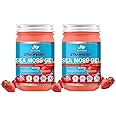 Sea Moss Gel by BioVitalica - Irish sea Moss raw Organic - Premium Quality - Dr Sebi, Vegan superfood for Cells - 100% Natural seamoss Gel - (Pack of 1, Strawberry)