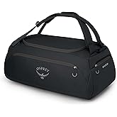 Osprey Daylite 60L Duffel Backpack - Convertible Everyday Duffel Bag for Gym, Commute, and Travel, Black